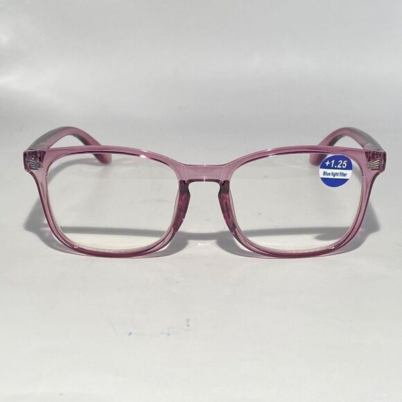 1477 Colette 1.25 Raspberry Reading Glasses Soft Butterfly Readers NWT - Picture 3 of 9